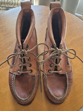 Vtg Ralph Lauren Country Ankle Boots. Sz 9.5